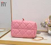 Dior Toujours Bag Pink 23*15*15cm - 3