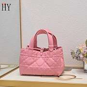 Dior Toujours Bag Pink 23*15*15cm - 2