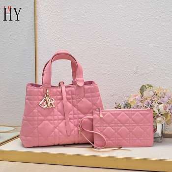 Dior Toujours Bag Pink 28.5*19*21cm