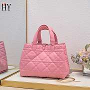 Dior Toujours Bag Pink 28.5*19*21cm - 5