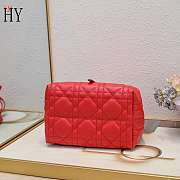 Dior Toujours Bag Red 23*15*15cm - 5