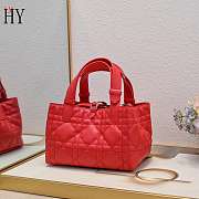 Dior Toujours Bag Red 23*15*15cm - 3