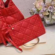 Dior Toujours Bag Red 28.5*19*21cm - 5