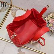 Dior Toujours Bag Red 28.5*19*21cm - 2