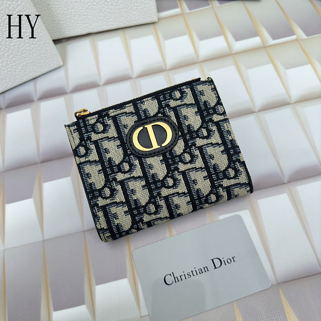 Dior Dahlia Wallet Oblique 11.5 x 9 x 2cm - 1