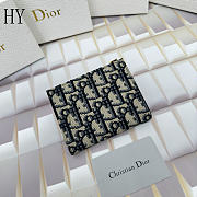 Dior Dahlia Wallet Oblique 11.5 x 9 x 2cm - 5