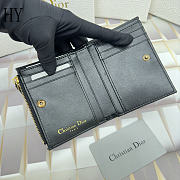 Dior Dahlia Wallet Oblique 11.5 x 9 x 2cm - 2