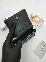 Dior Card Case Wallet Oblique 10*6.8*2cm - 4