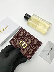 Dior 30 Montaigne Card Holder Red Oblique 10*7.5cm - 4