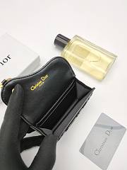 Dior Saddle Bloom Card Holder Oblique 11*7.5*2.5cm - 5