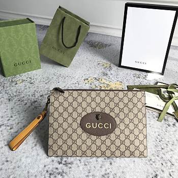 Gucci Neo Vintage GG Supreme Beige 30*20cm