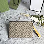 Gucci Neo Vintage GG Supreme Beige 30*20cm - 4