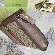 Gucci Ophidia pouch in GG Supreme canvas 26*20.5*6cm - 5