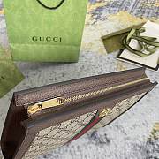 Gucci Ophidia pouch in GG Supreme canvas 26*20.5*6cm - 4