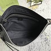 Gucci Black GG Supreme Web Clutch 30.5*24*4.5cm - 2