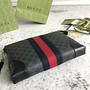 Gucci Black GG Supreme Web Clutch 30.5*24*4.5cm - 5