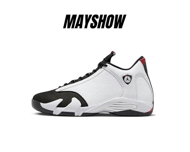 Air Jordan 14 Retro Black Toe - 487471-160 - 1