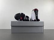 Air Jordan 14 Retro Black Toe - 487471-160 - 3