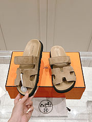  Hermes chypre summer slide for men and women - 2