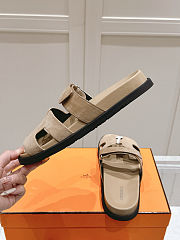  Hermes chypre summer slide for men and women - 4
