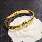 Fendi logo golden bracelet - 3