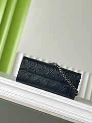 LV on the go black full leather  M14576 size 25×19×11.5 cm - 2