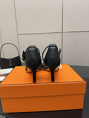 Hermes leather high heels - heels 6.5 cm  - 5