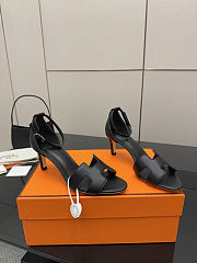 Hermes leather high heels - heels 6.5 cm  - 3