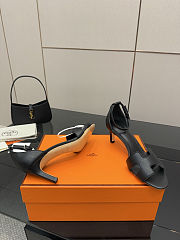 Hermes leather high heels - heels 6.5 cm  - 2