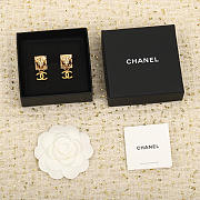 Ch@nel vintage earings full box  - 3