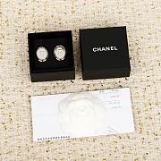 Chanel siver classic earings - 2