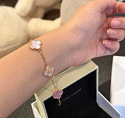 Van Cleef & Arpels VCA Diamond Interval Pink bracelet - 5