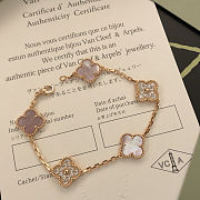 Van Cleef & Arpels VCA Diamond Interval Pink bracelet - 4