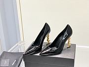 ysl classic letter high heels  - 1