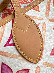 LV Neverfull medium handbag Monogram Tiles canvas size 31 x 28 x 14 cm - 2