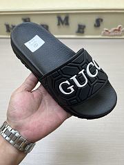 Gucci high-end couple slippers black  - 2