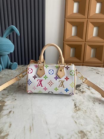 Louis Vuiton LV x TM Nano Speedy premium quality Size:16*10*7.5CM