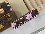 LV x TM POCHETTE ACCESSOIRES Cherry Blossom size 13 x 4 x 22 cm - 4