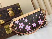 LV x TM POCHETTE ACCESSOIRES Cherry Blossom size 13 x 4 x 22 cm - 2