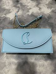 Louboutin leather blue bag  12 22 5.5 cm - 6