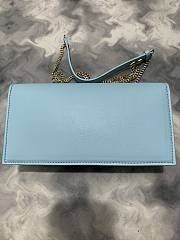 Louboutin leather blue bag  12 22 5.5 cm - 3