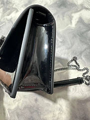 Louboutin leather black patent bag 20*14*6.5 cm - 5