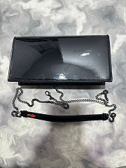 Louboutin leather black patent bag 20*14*6.5 cm - 4