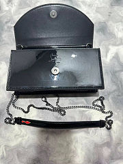 Louboutin leather black patent bag 20*14*6.5 cm - 3