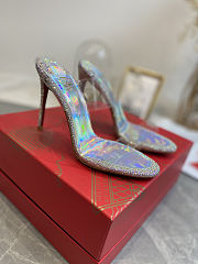 Louboutin Diamonds new version highheels - heels : 10cm  - 6