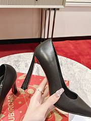 Louboutin leather black higheels - heels 10cm  - 4