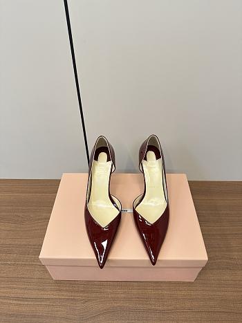 Louboutin new version red  highheels - heels : 10cm