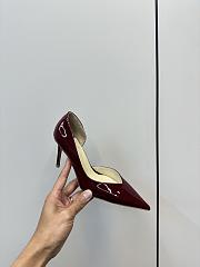 Louboutin new version red  highheels - heels : 10cm - 5