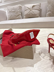 Louboutin 2025 Red patent leather - heels : 10cm - 4