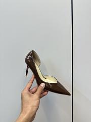 Louboutin patent leather beige color Heel height: 8.5cm - 5